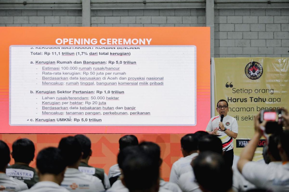 Kemenko PMK kenalkan KITATANGGUH upaya kolektif kurangi risiko bencana