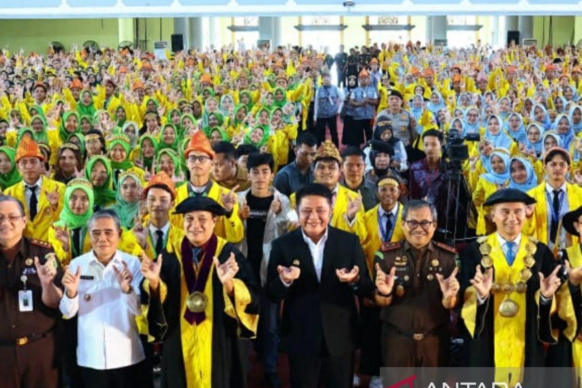 Herman Deru ingatkan 9.040 mahasiswa baru Unsri harus jaga pergaulan