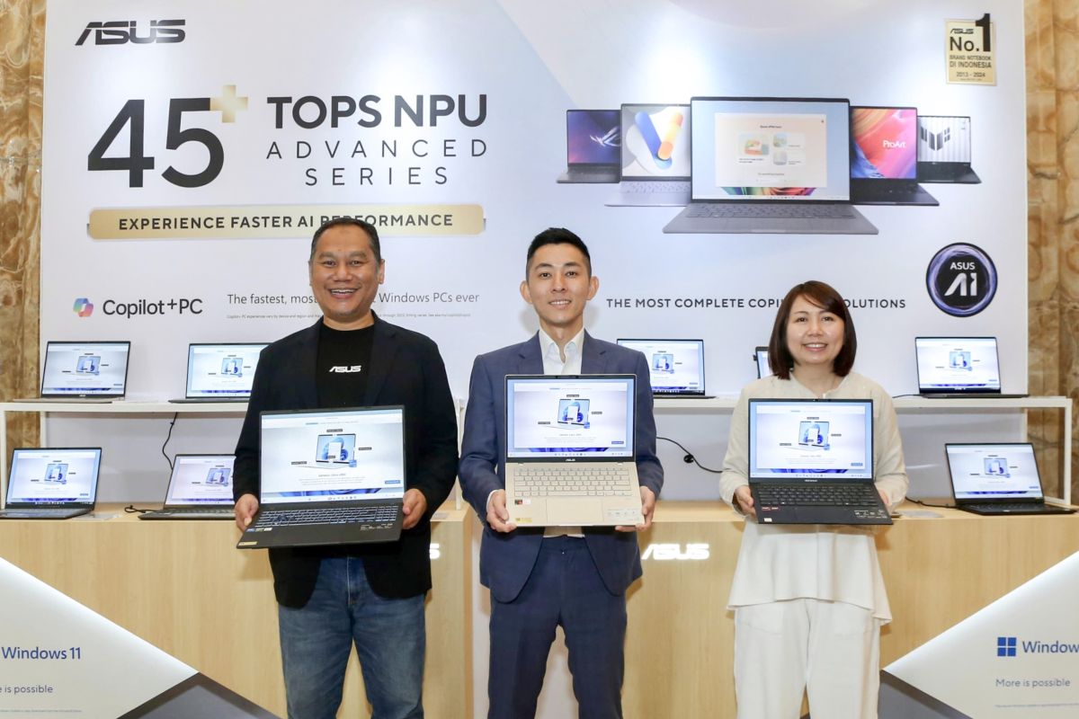 Laptop AI terbaik dan inovasi teknologi terkini ASUS hadir di Yogyakarta
