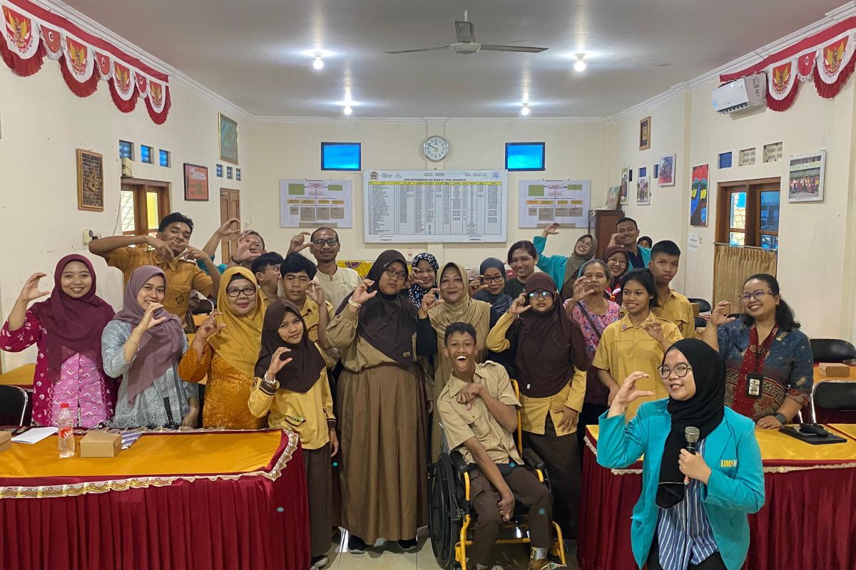 Mahasiswa UMS hadirkan edukasi seksual interaktif bagi remaja tunagrahita
