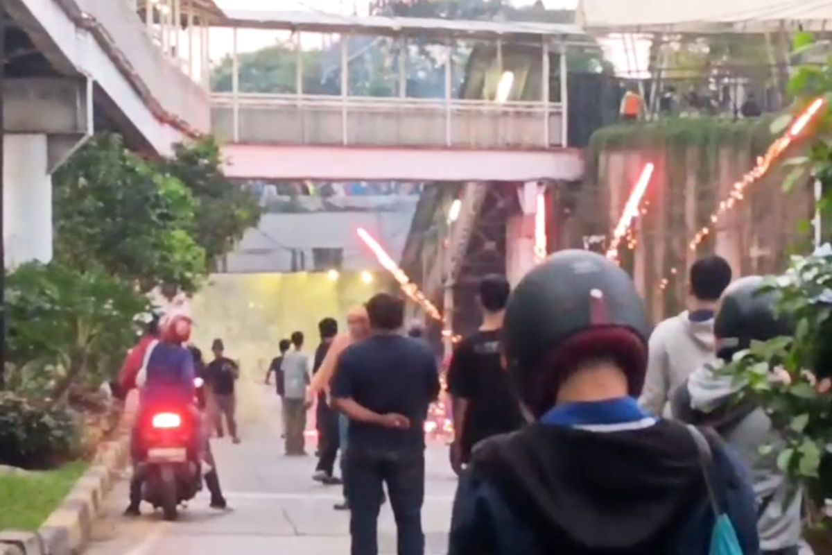 Polisi kendalikan tawuran di Manggarai dalam 15 menit