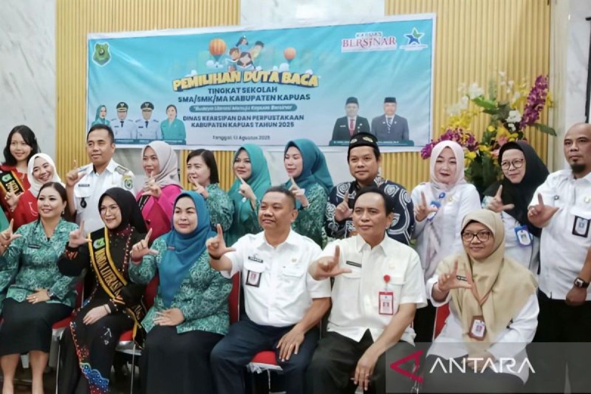 Disarpustaka gelar pemilihan Duta Baca tingkat Kabupaten Kapuas