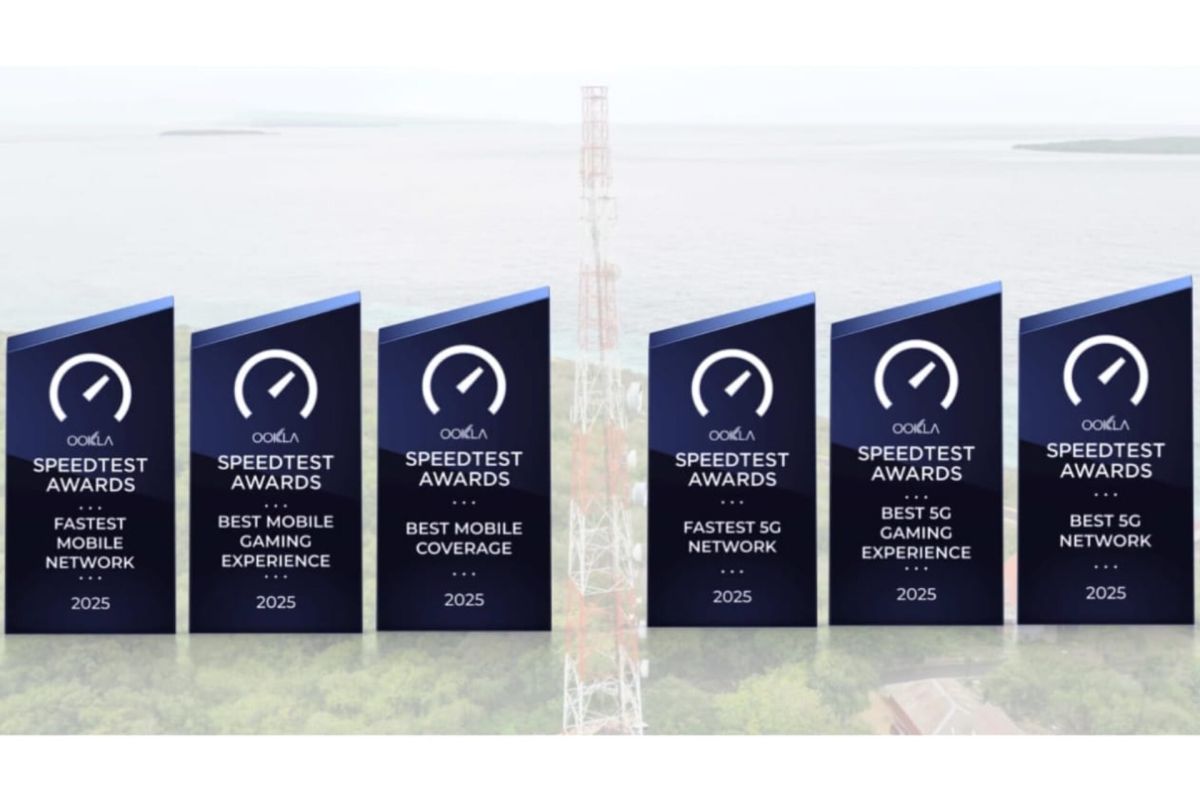 Telkomsel raih enam penghargaan dari Ookla Speedtest Awards