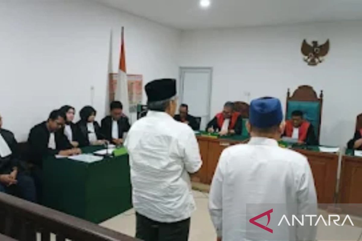 Dua terdakwa kasus korupsi Tol Betung -Tempino divonis penjara 1 tahun dan 4 bulan, nyaris diganjar hukuman minimal