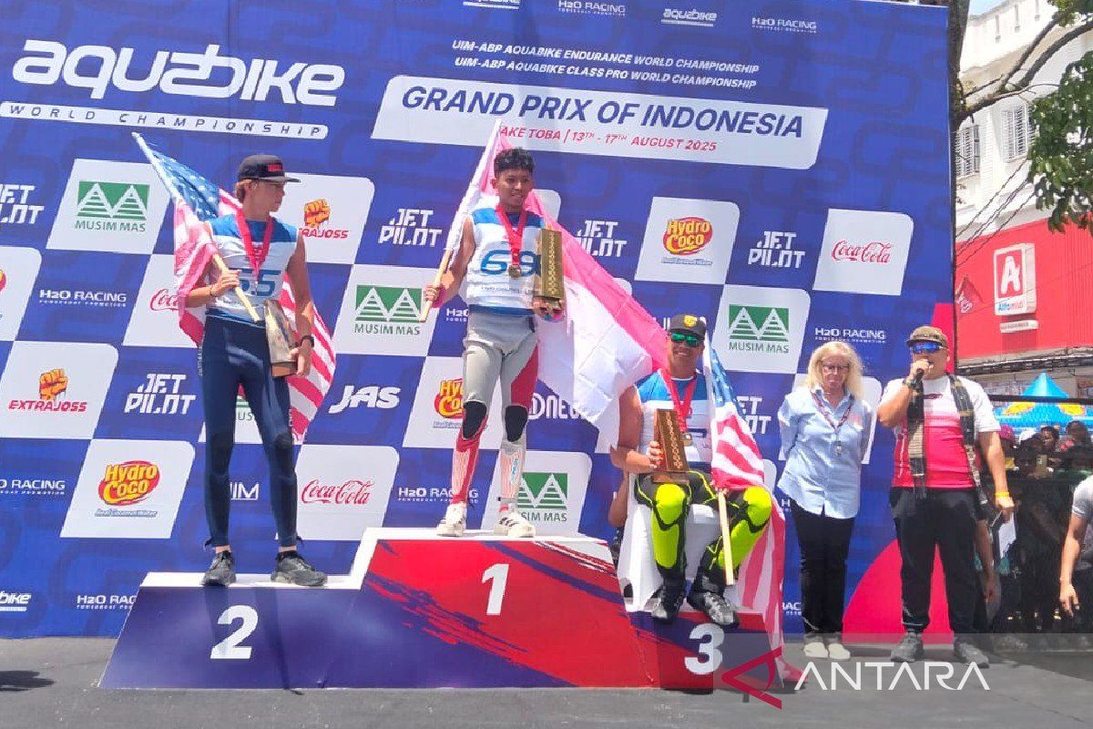 Pembalap Jetski: Kemenangan Kejuaraan Jetski 2025 kado HUT ke-80 RI