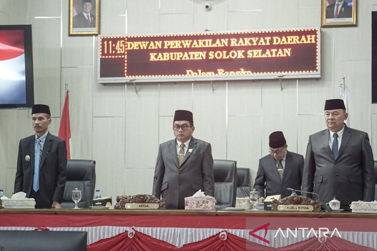 DPRD-Pemkab Solok Selatan sepakati perubahan KUA-PPAS APBD 2025