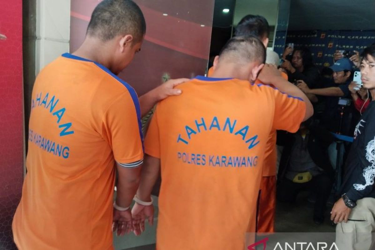 Polres Karawang ungkap pencurian motor dengan modus mengaku polisi