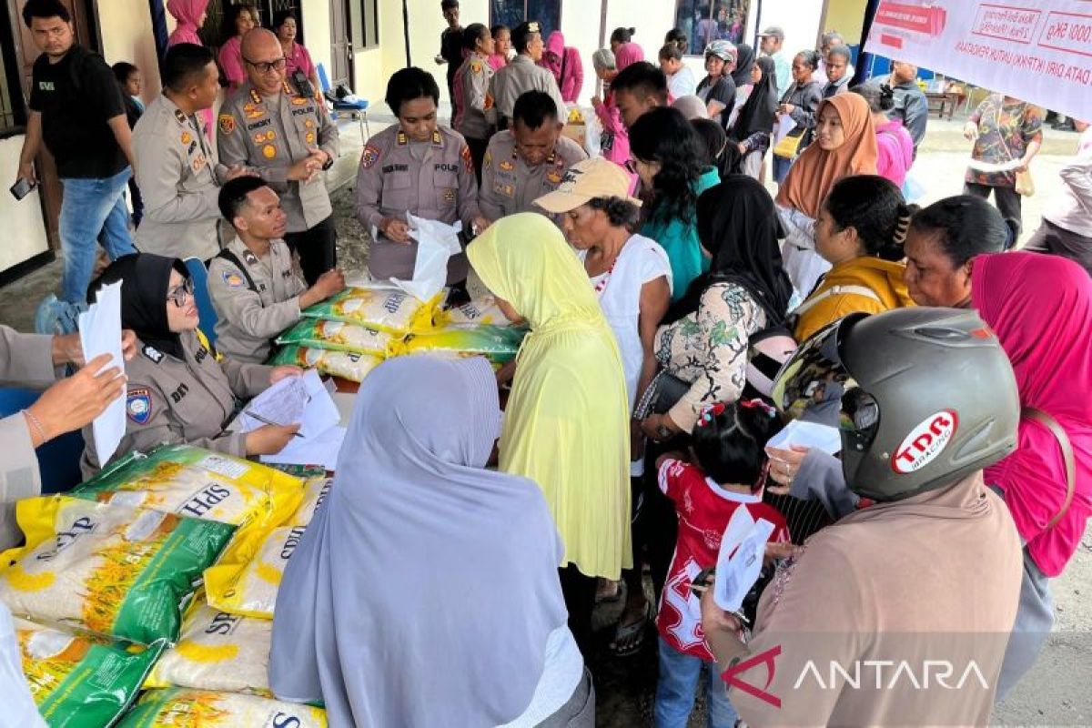 Polresta Manokwari gelar pangan murah stabilkan harga bahan pokok
