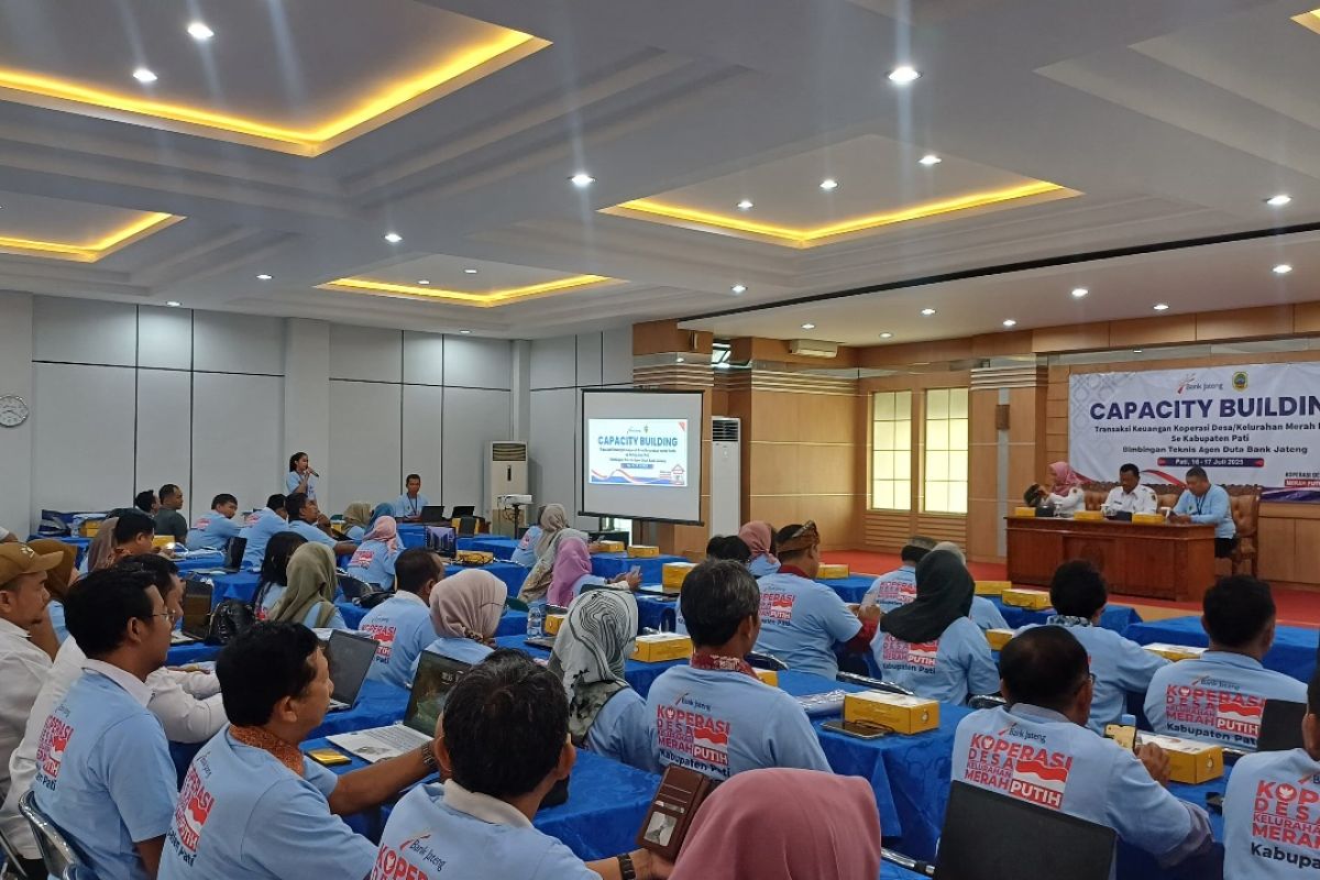 Kopdes Merah Putih Pati dapatkan pembekalan Bimtek dari Bank Jateng