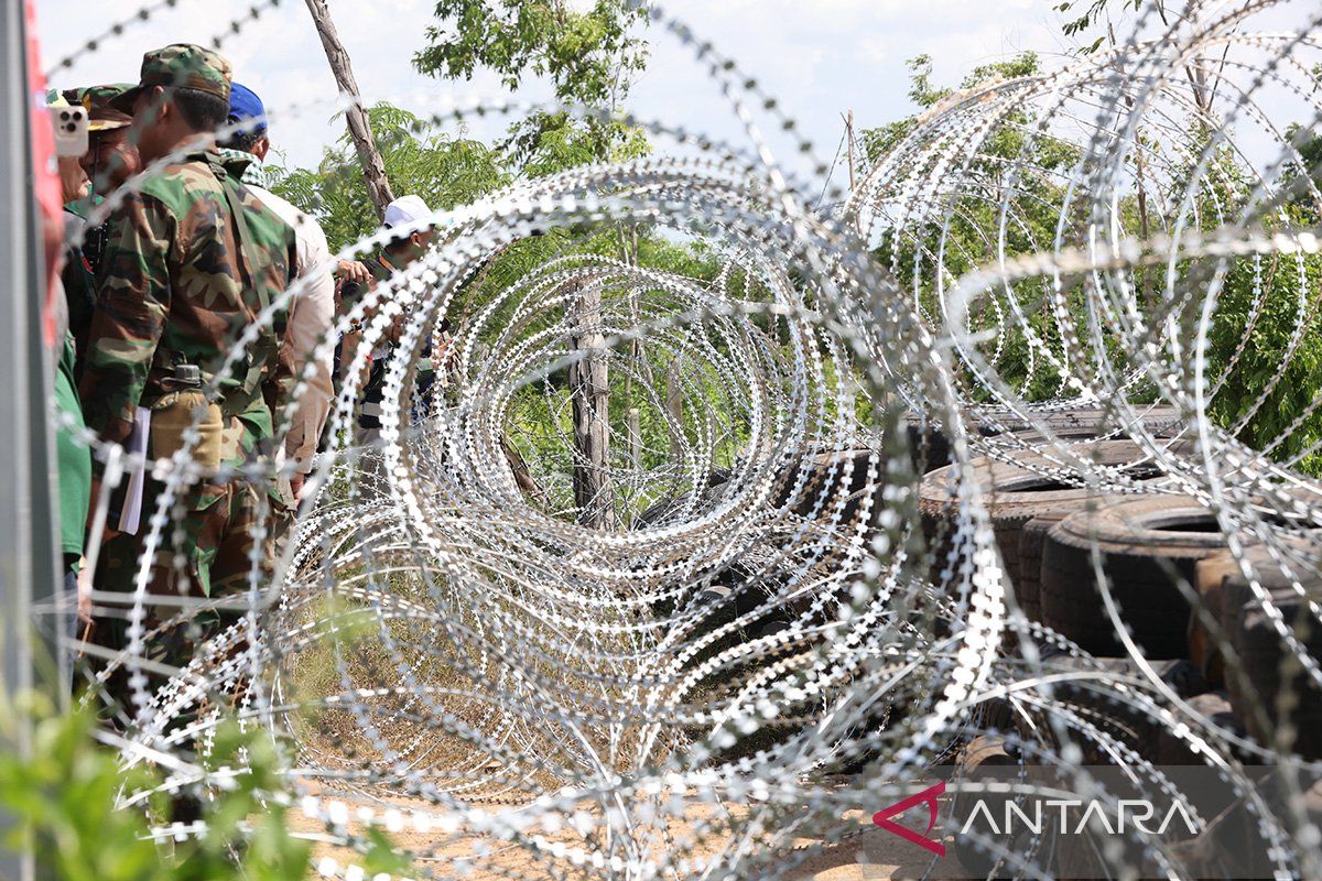 Tim pengamat sementara ASEAN kunjungi perbatasan Kamboja-Thailand