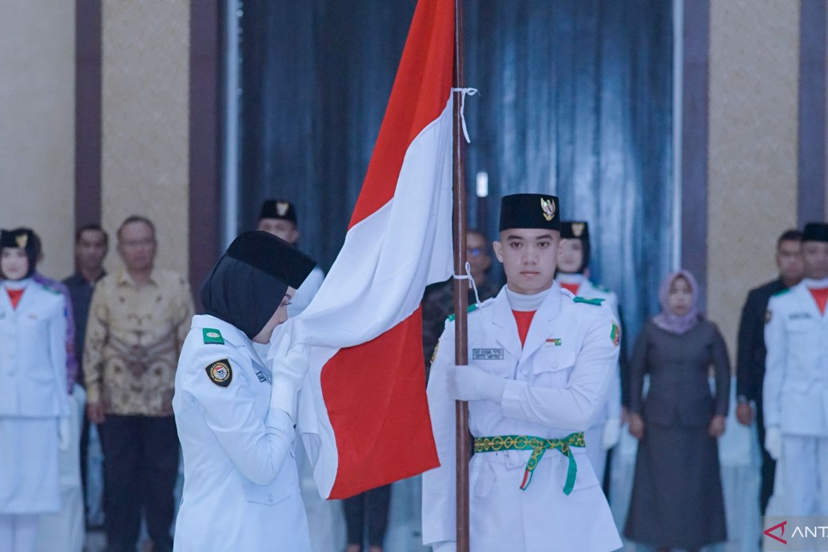 31 Paskibraka Kota Metro dikukuhkan, siap bertugas pada upacara HUT RI