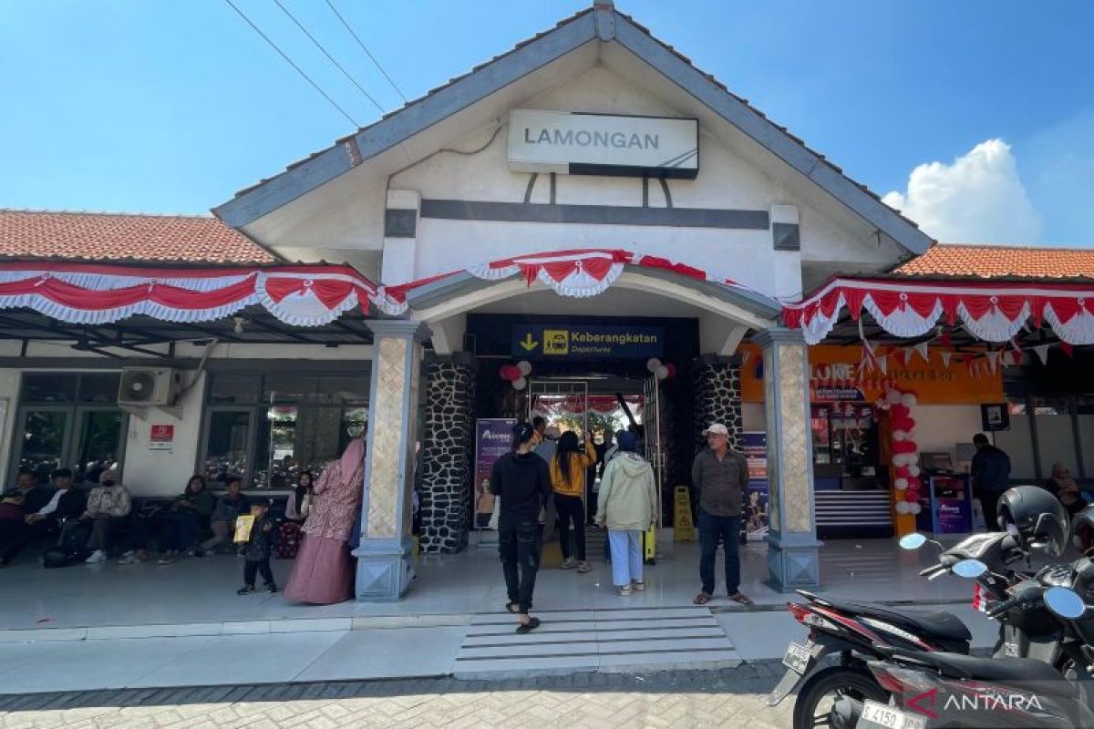 KAI catat Stasiun Lamongan layani 2.735 penumpang selama libur HUT RI