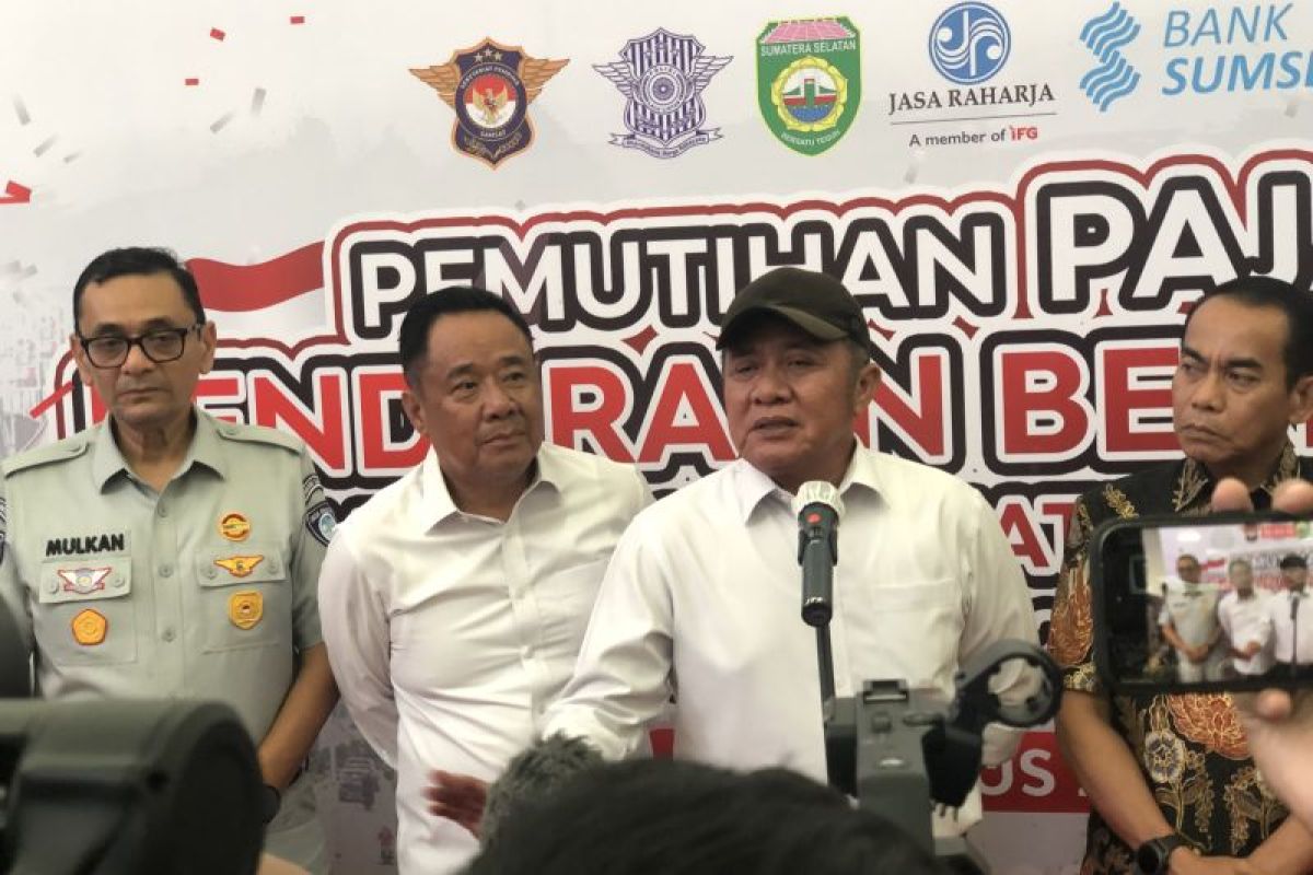 Rayakan HUT RI, Sumsel berlakukan pemutihan pajak kendaraan hingga 17 Desember 2025