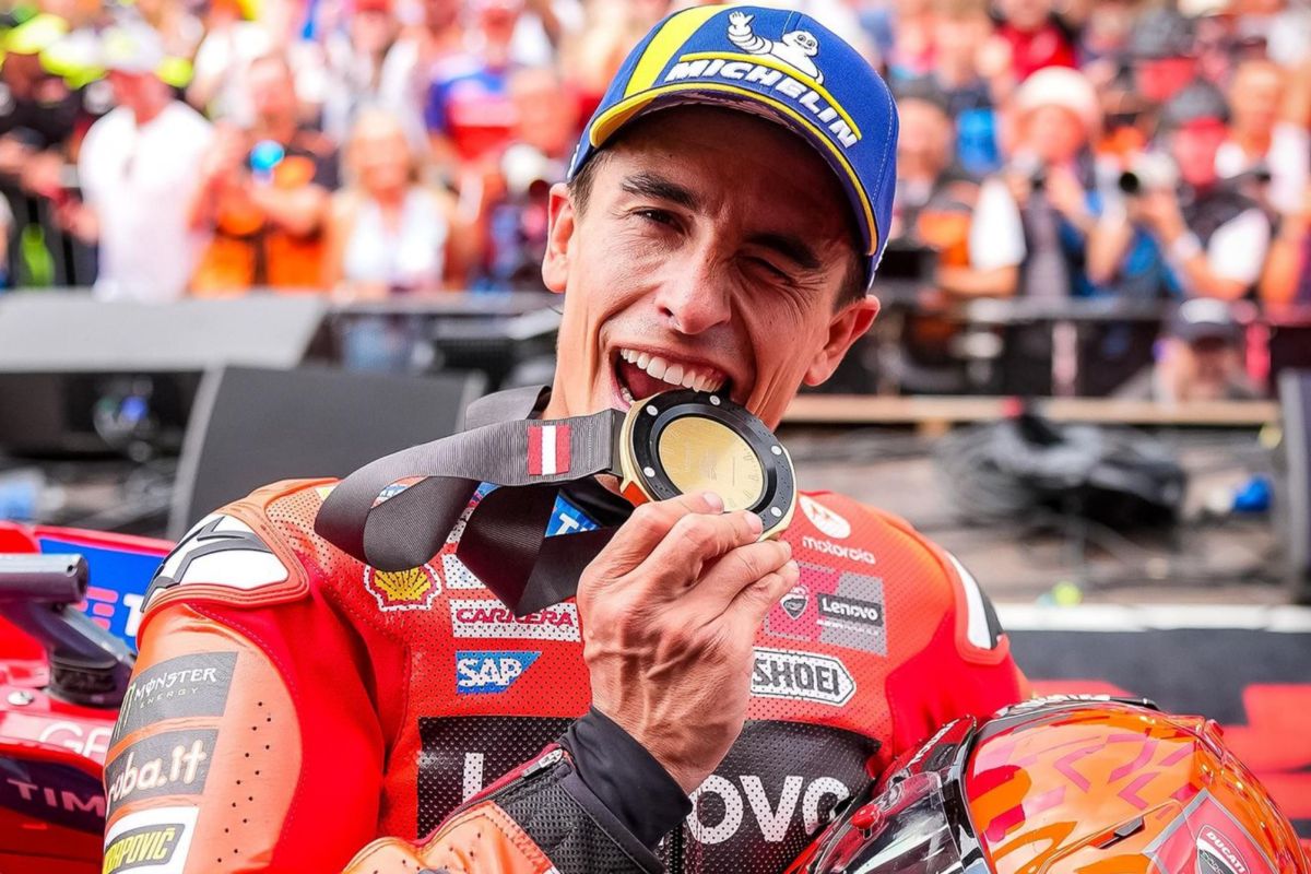 Marc Marquez kokoh di puncak setelah menangi sprint race Austria