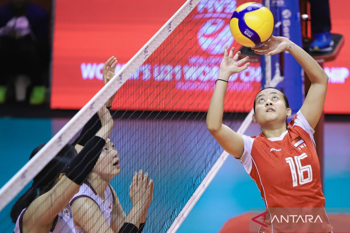Indonesia kalah dari Korsel pada laga lima set