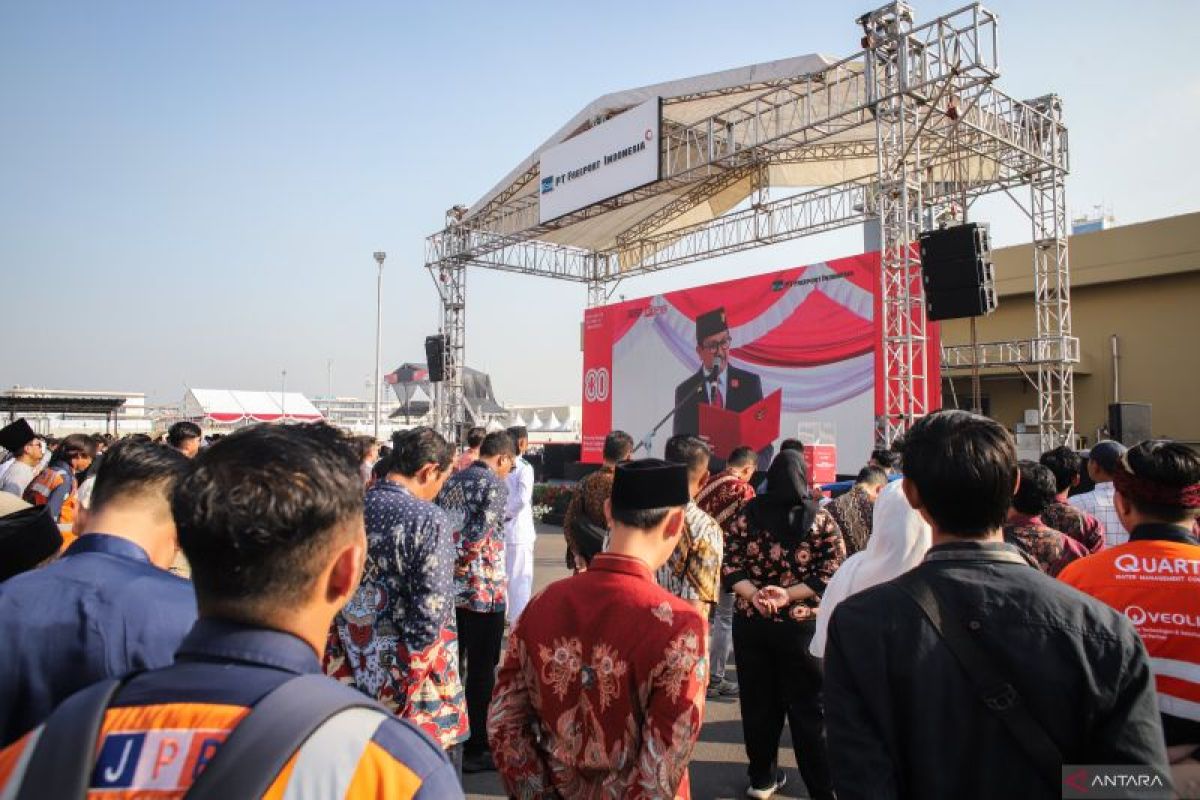 HUT ke-80 RI, PT Freeport tegaskan komitmen hilirisasi