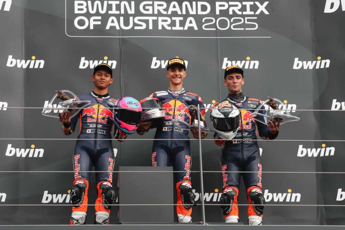 Pembalap Astra Honda persembahkan tiga podium saat HUT ke-80 RI