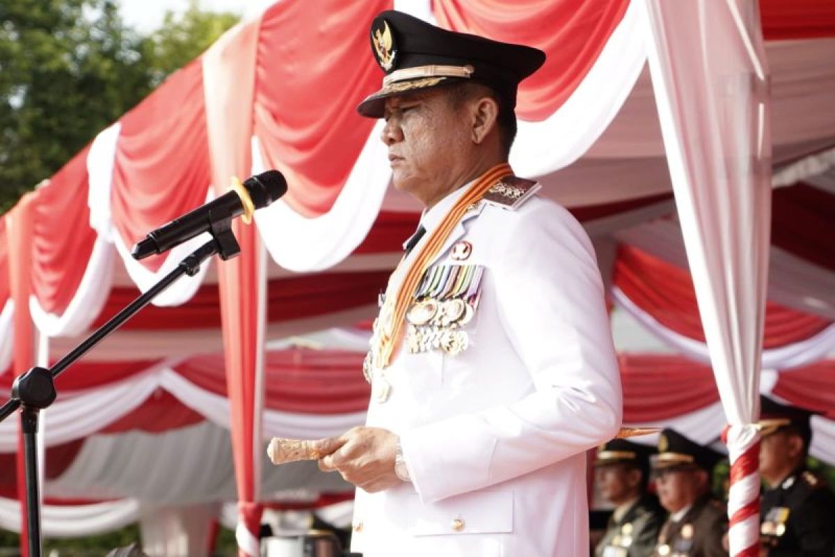 Upacara HUT RI di OKU Timur berlangsung khidmat