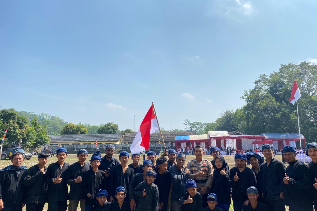 Warga Badui peringati HUT Ke-80 RI sederhana karena cinta Tanah Air 