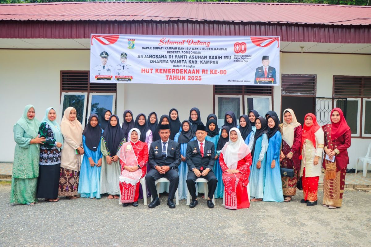 Dua panti asuhan di Kampar dapat bantuan sembako dari Pemda Kamparnjangsana
