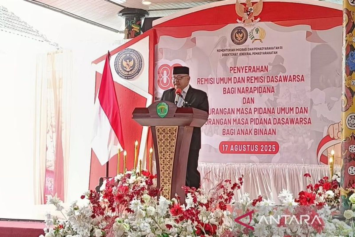 Ditjenpas Kaltim: 9.611 narapidana terima remisi umum,  311 bebas