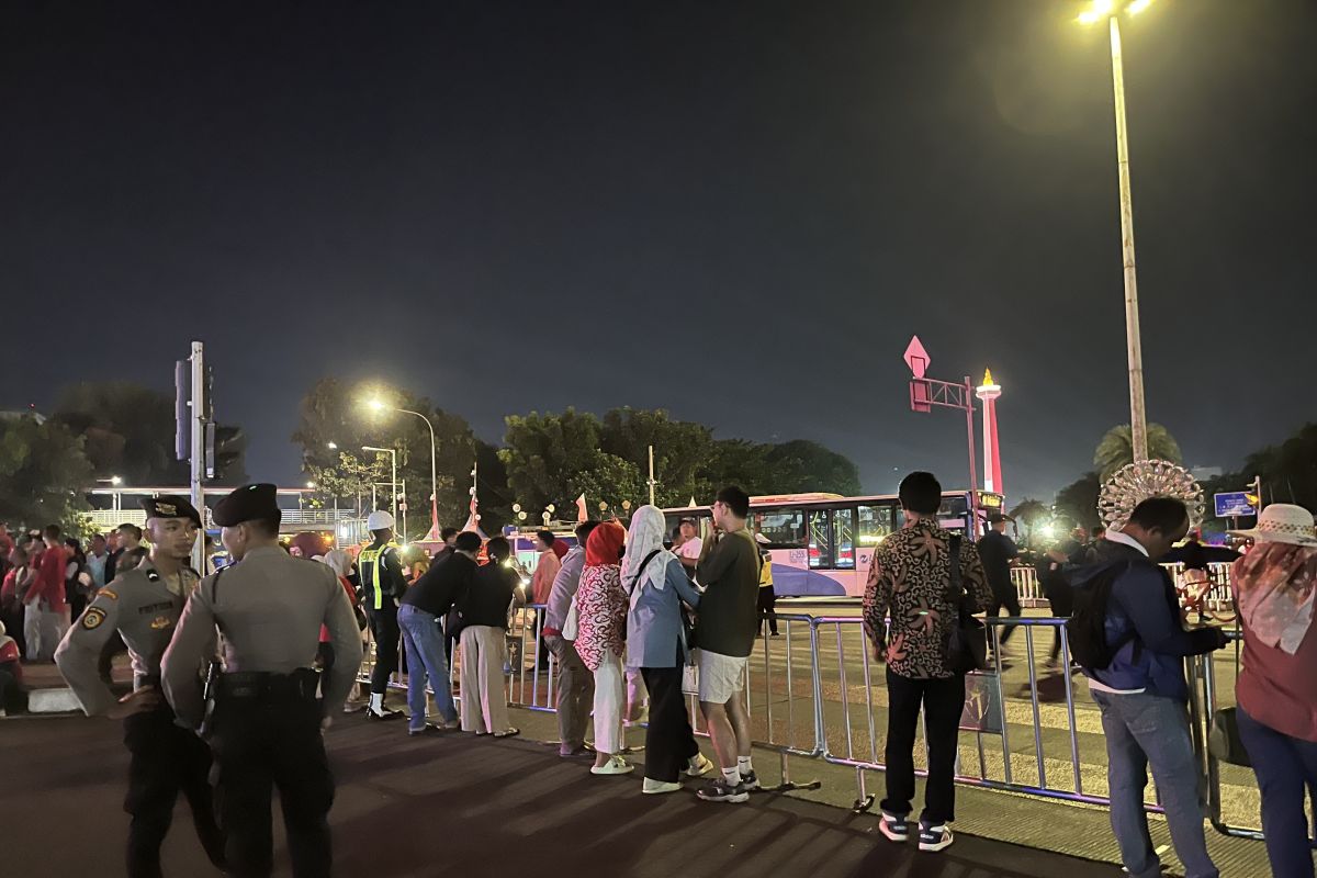 Ruas jalan Harmoni-Dukuh Atas mulai ditutup ada Karnaval Kemerdekaan
