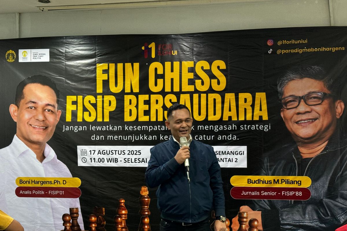 Boni Hargens ingin perkuat ILUNI UI sebagai advokasi kebijakan