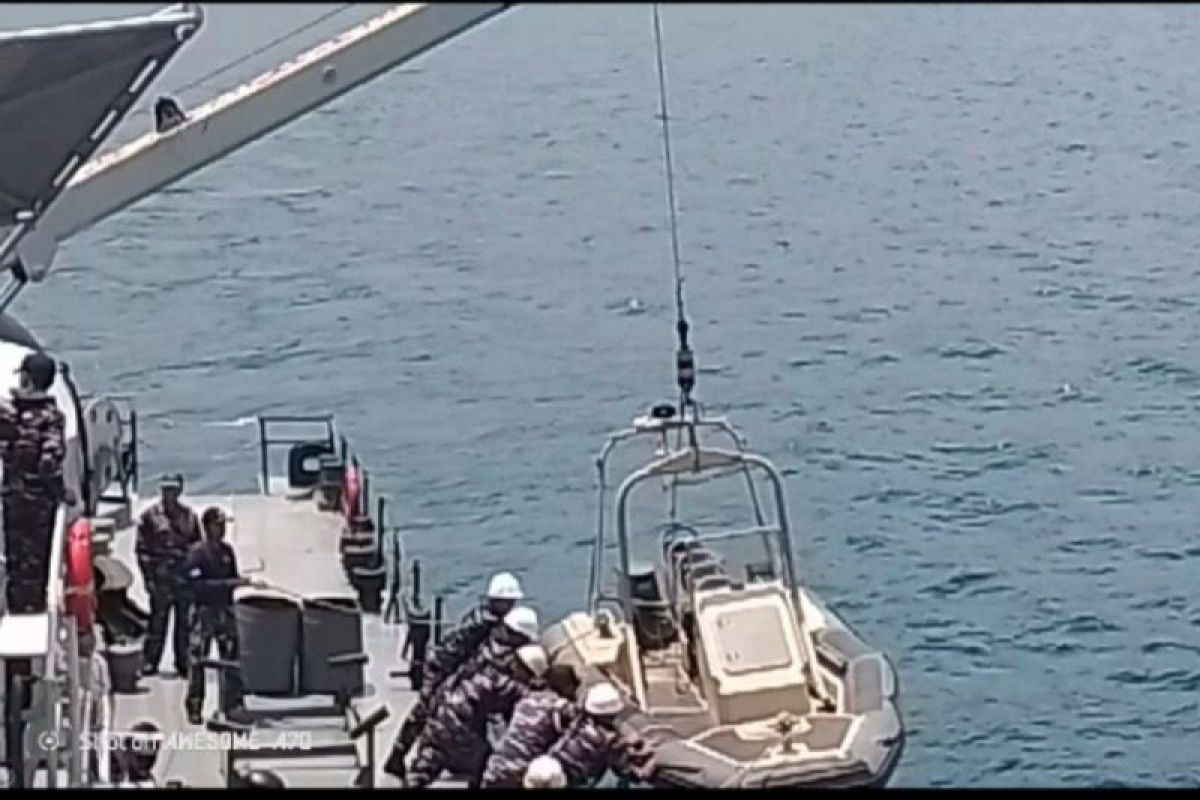 Kogabwilhan I latihan operasi pengamanan terpadu di Laut Natuna Utara