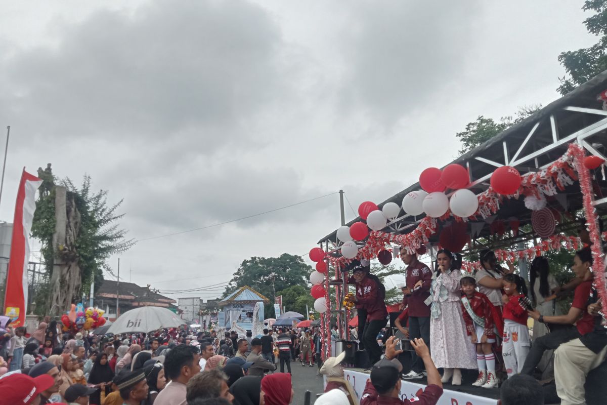 119 kelompok terlibat dalam pawai pembangunan HUT RI di Jambi