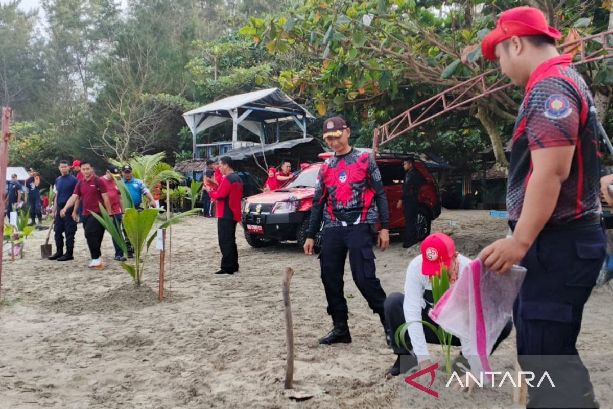 Pemkot Bengkulu tanam 10 ribu pohon kelapa di kawasan pantai