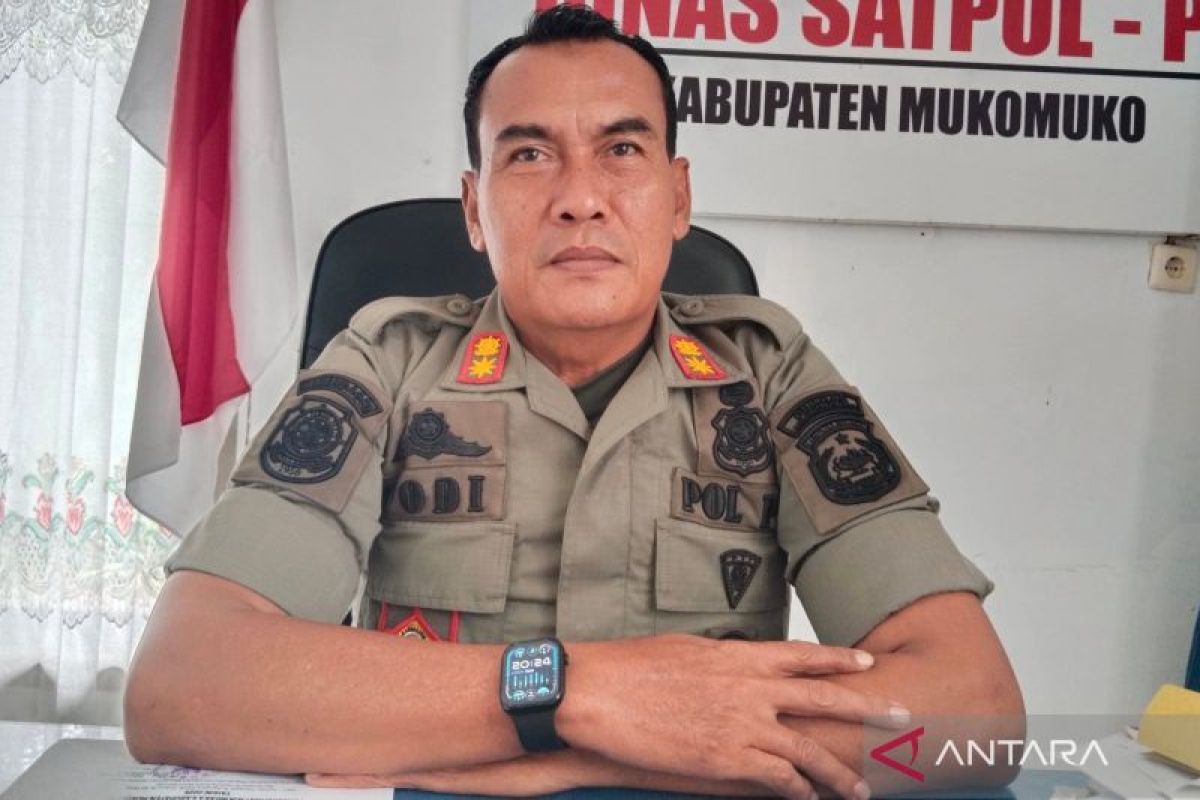 Satpol Mukomuko koordinasikan solusi atasi pedagang berjualan di trotoar