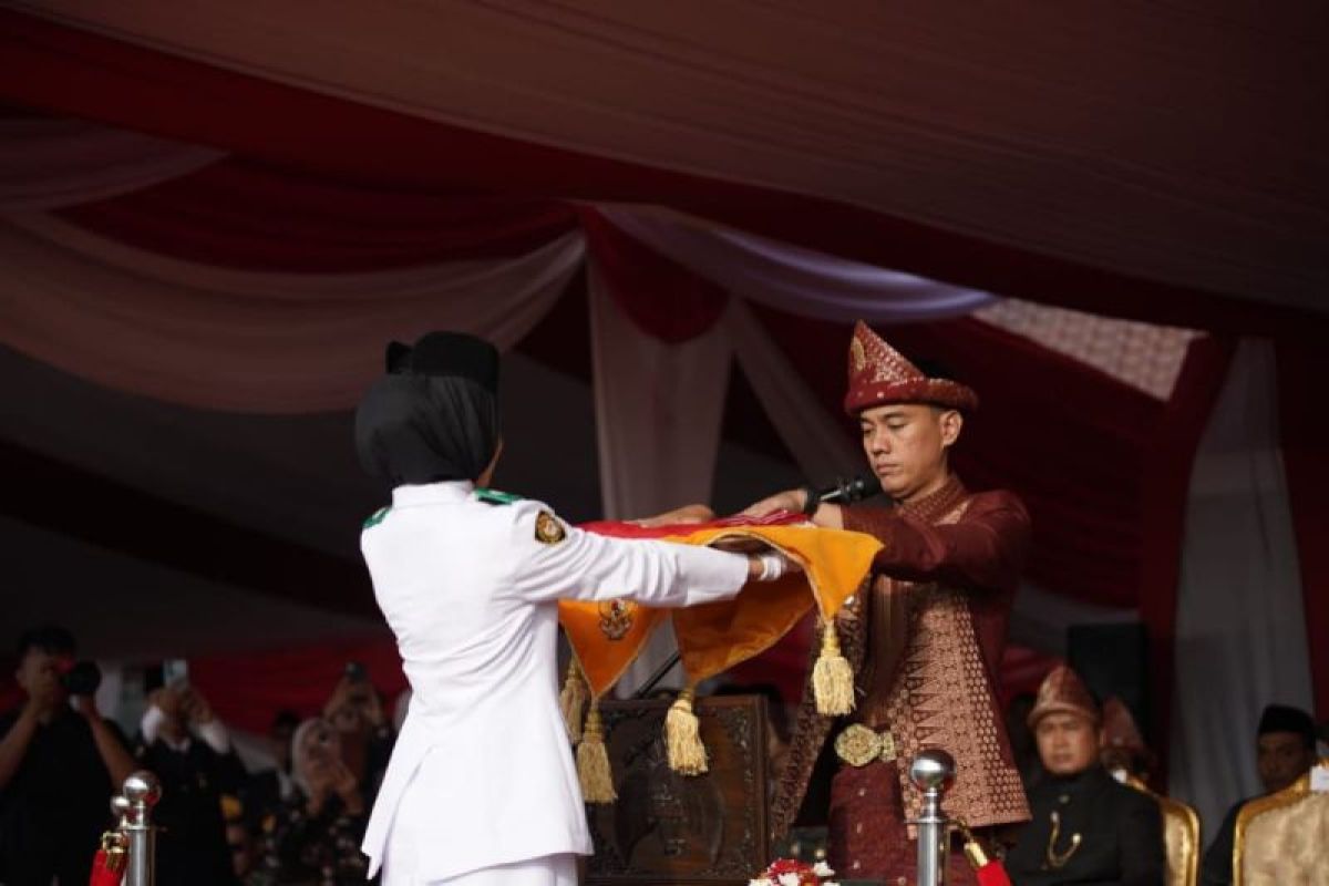 Upacara HUT ke-80 RI Kabupaten OKI berlangsung sakral, meriah dan gugah nasionalisme