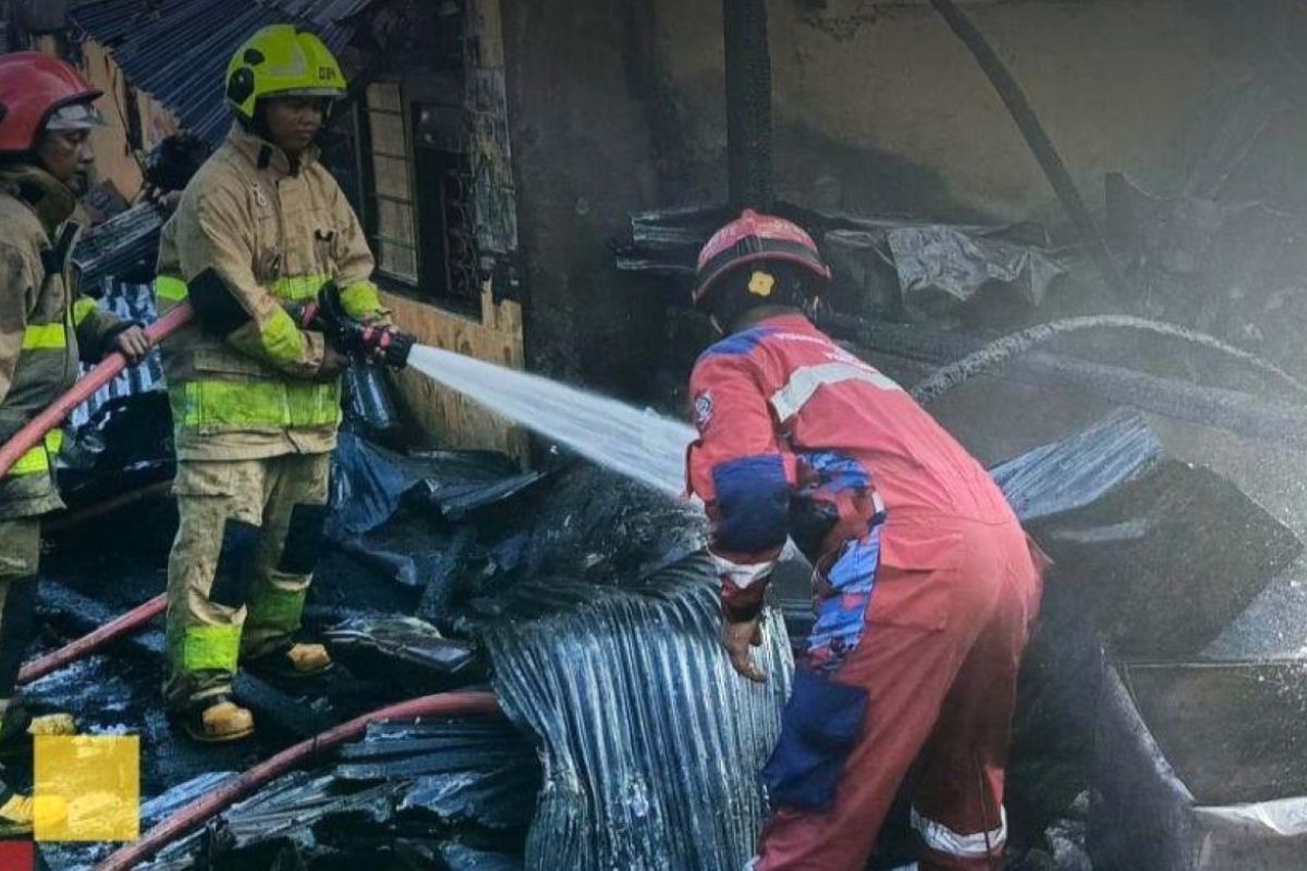 Delapan unit rumah di Makassar ludes terbakar