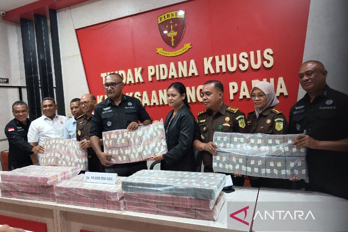 Kejati Papua terima pengembalian Rp10 miliar dari kasus korupsi PON XX