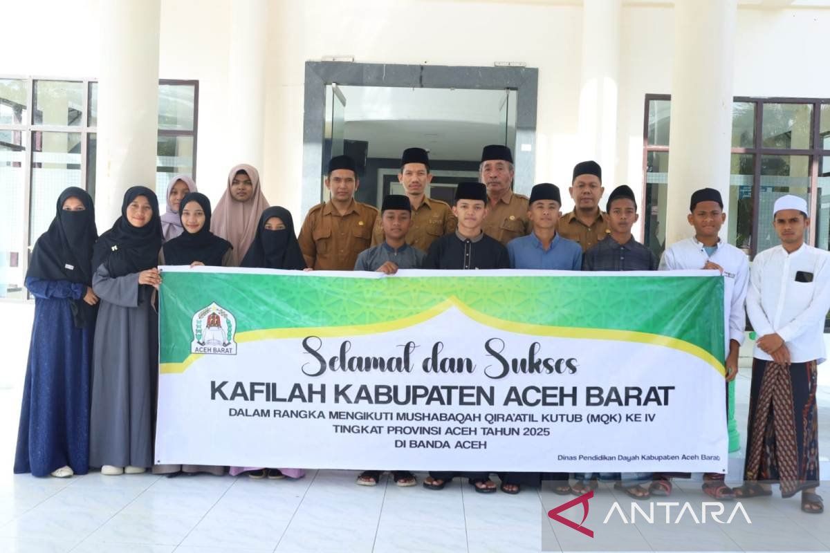 Pemkab Aceh Barat kirim 10 santri terbaik ke ajang MQK Aceh 2025