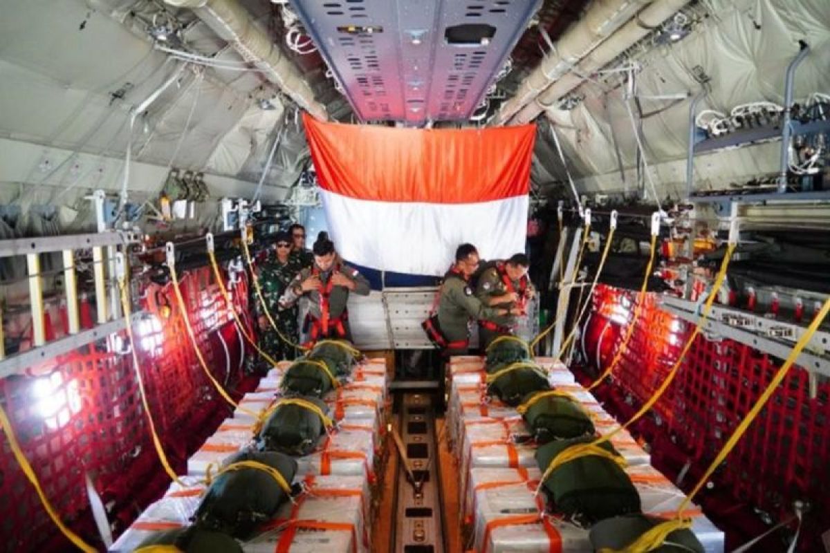 TNI Kirim Bantuan Logistik ke Gaza, Jadi Misi Kemanusiaan di HUT ke-80 RI