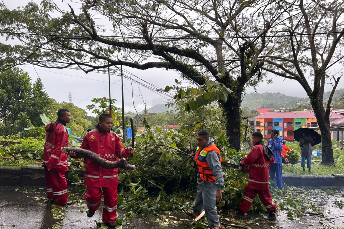 Polda Maluku siagakan tim SAR dan PRC lakukan patroli di wilayah rawan bencana