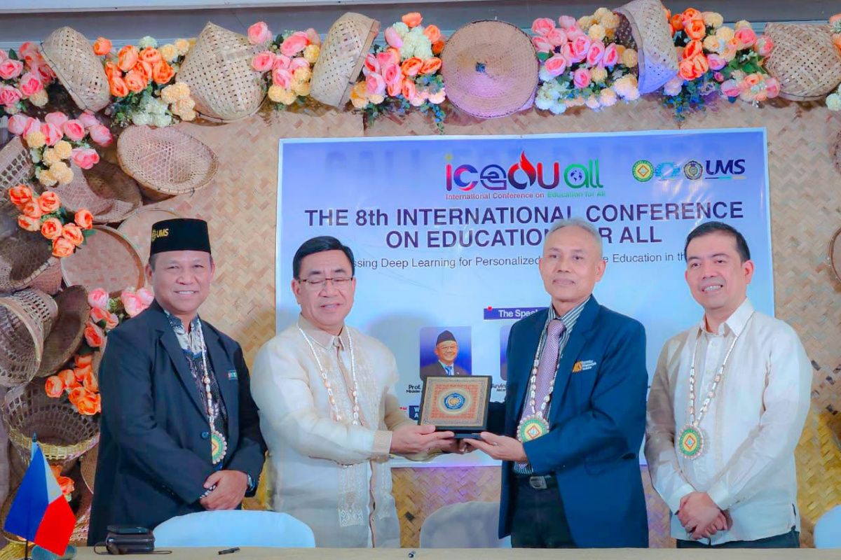 UMS tegaskan komitmen global di ICEDUALL ke-8 Filipina bahas pendidikan adaptif era AI