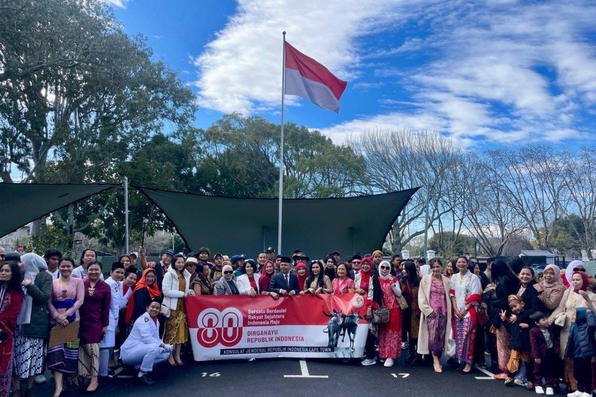 Rayakan HUT RI, KJRI Cape Town kenang perjuangan para pahlawan