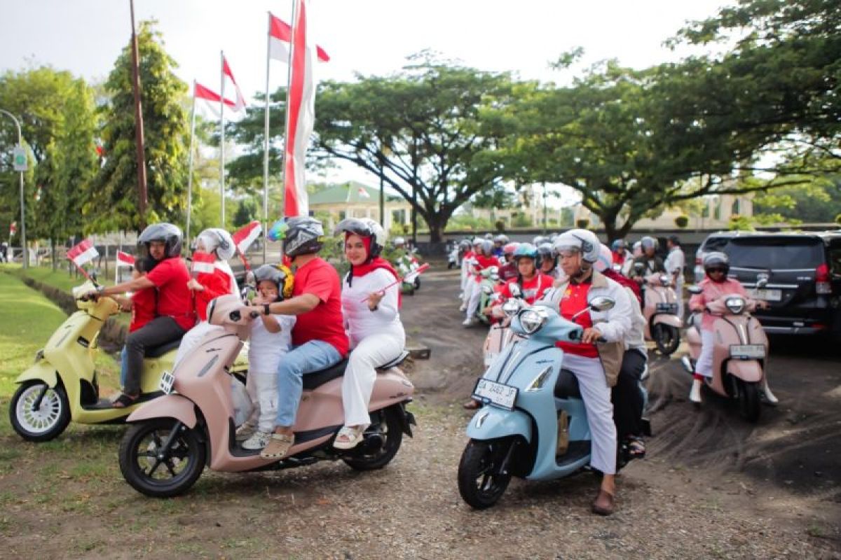 Grand Filano Hybrid Stylish On The Road sambut HUT ke-80 RI di Banjarmasin