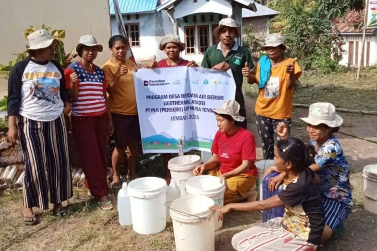 PLN UIP Nusra tuntaskan perbaikan akses air bersih di Desa Nubahaeraka