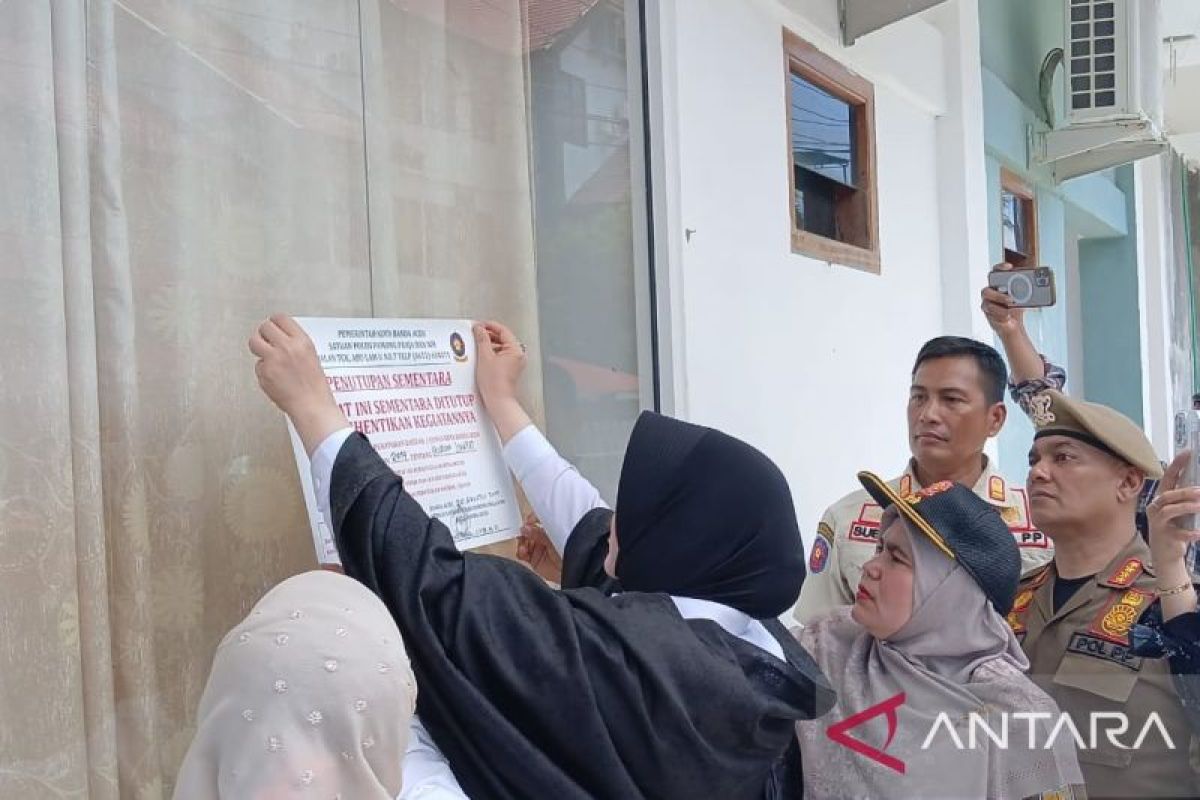 Wali Kota Banda Aceh segel penginapan langgar syariat Islam