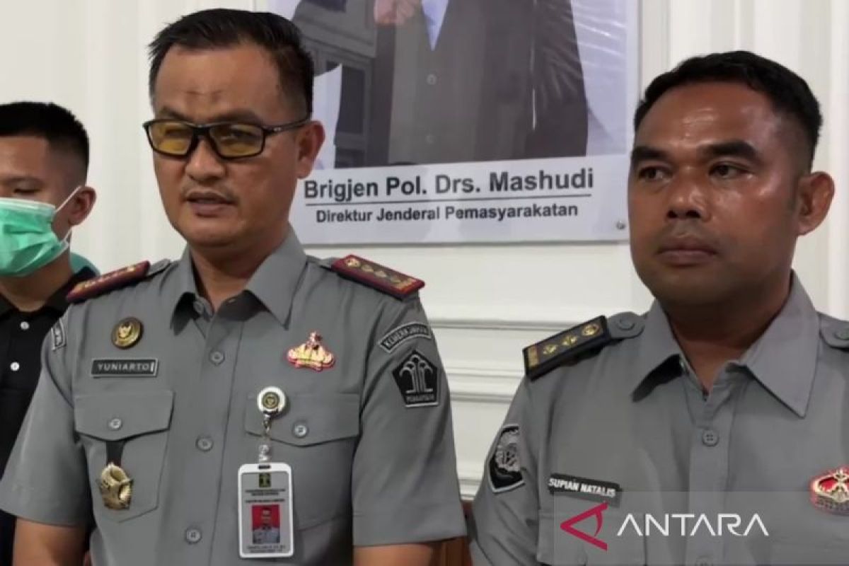 Lapas Bengkulu serahkan tiga WBP ke BNN terkait penyelundupan narkoba