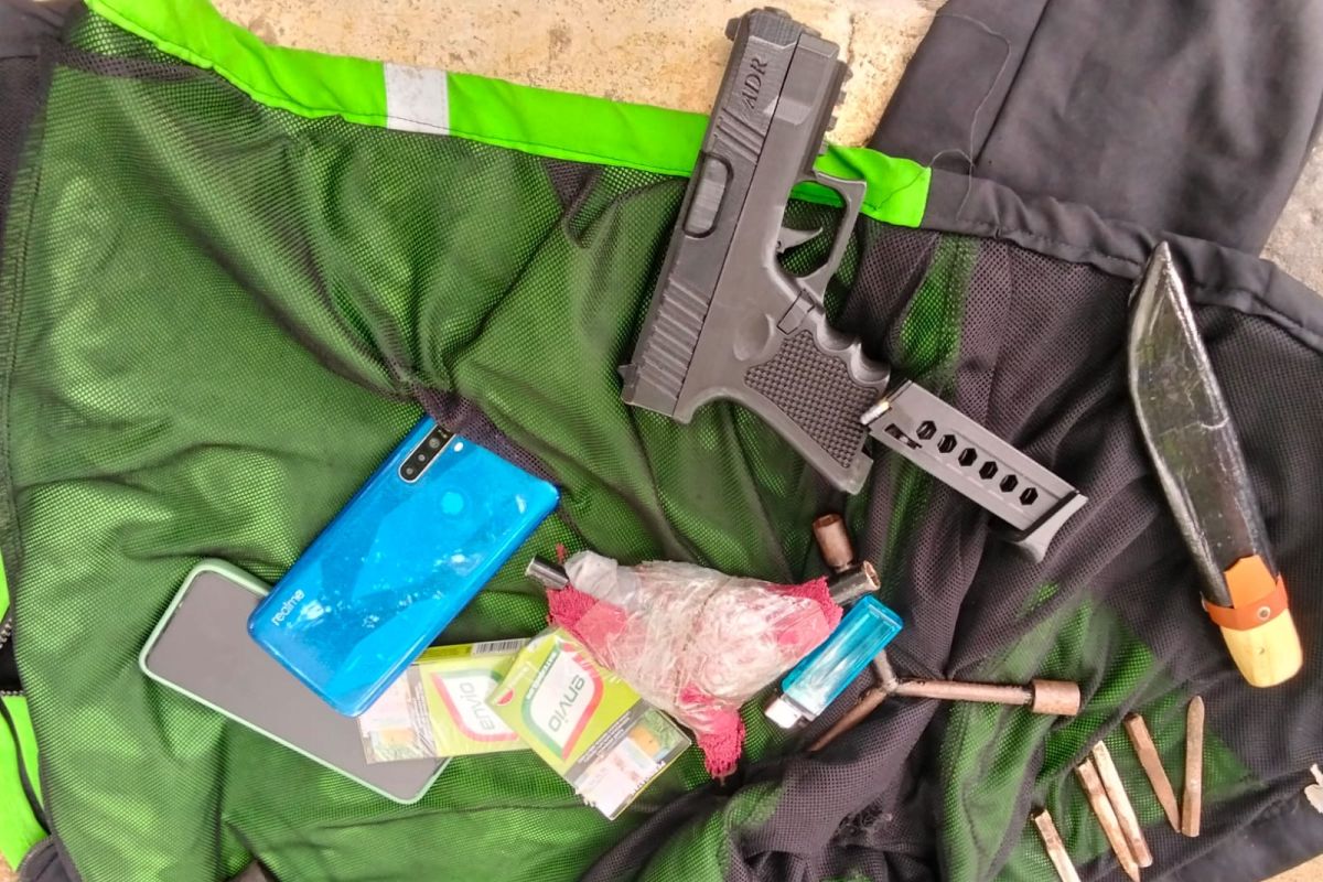 Polisi ringkus pencuri motor bersenjata api di Cengkareng