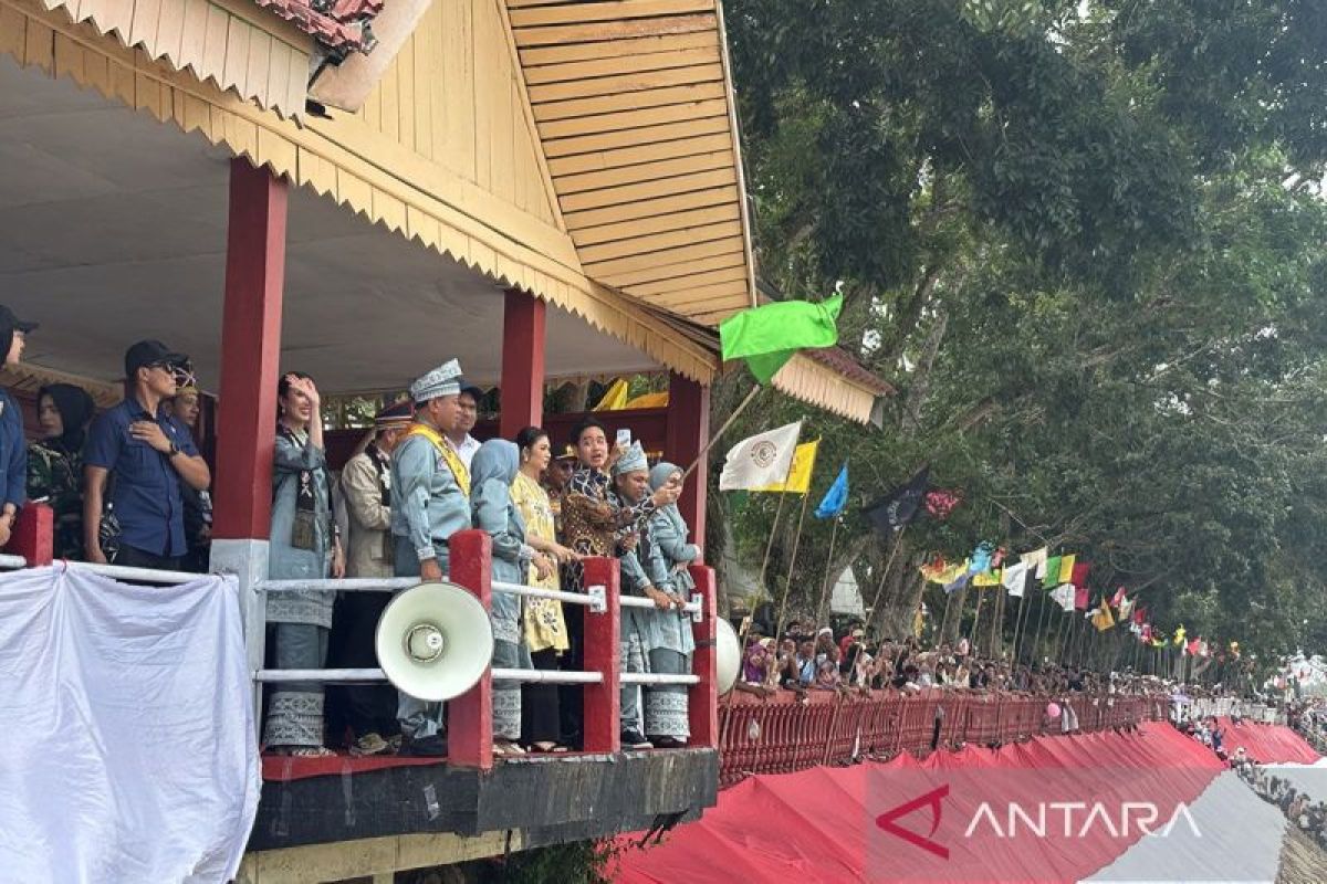 Gibran ingin budaya tarian Pacu Jalur terus dirawat setelah mendunia