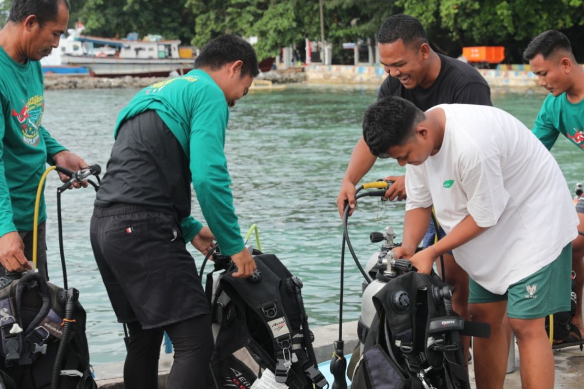 Warga Kepulauan Seribu ikuti sertifikasi selam jaga ekosistem laut