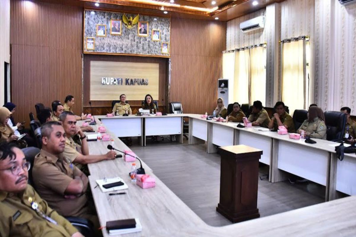Sekda Kapuas minta OPD serius wujudkan pemerintahan bebas praktik korupsi