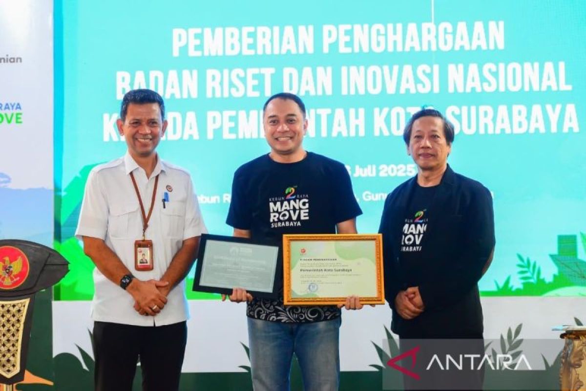 Pemkot gandeng BRIN siapkan KRM Surabaya pusat perpustakaan bakau dunia