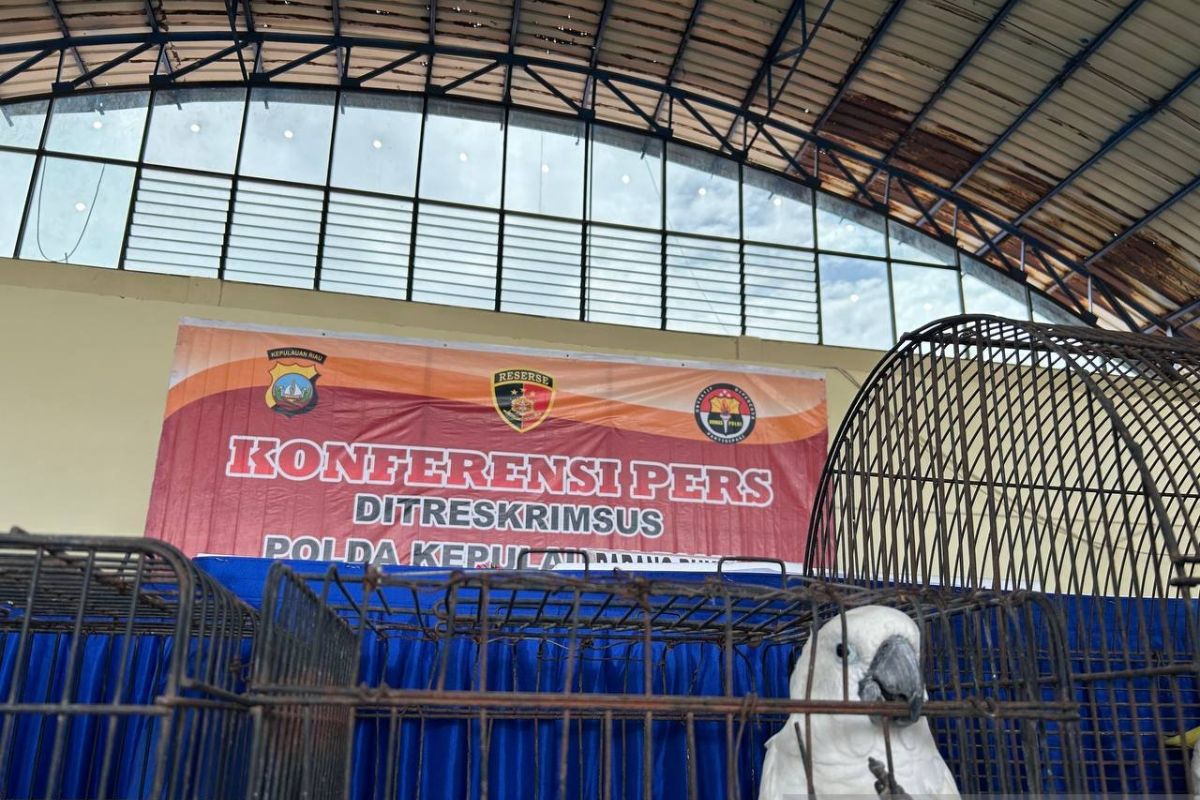 Polda Kepri gagalkan jual beli satwa dilindung melalui media sosial