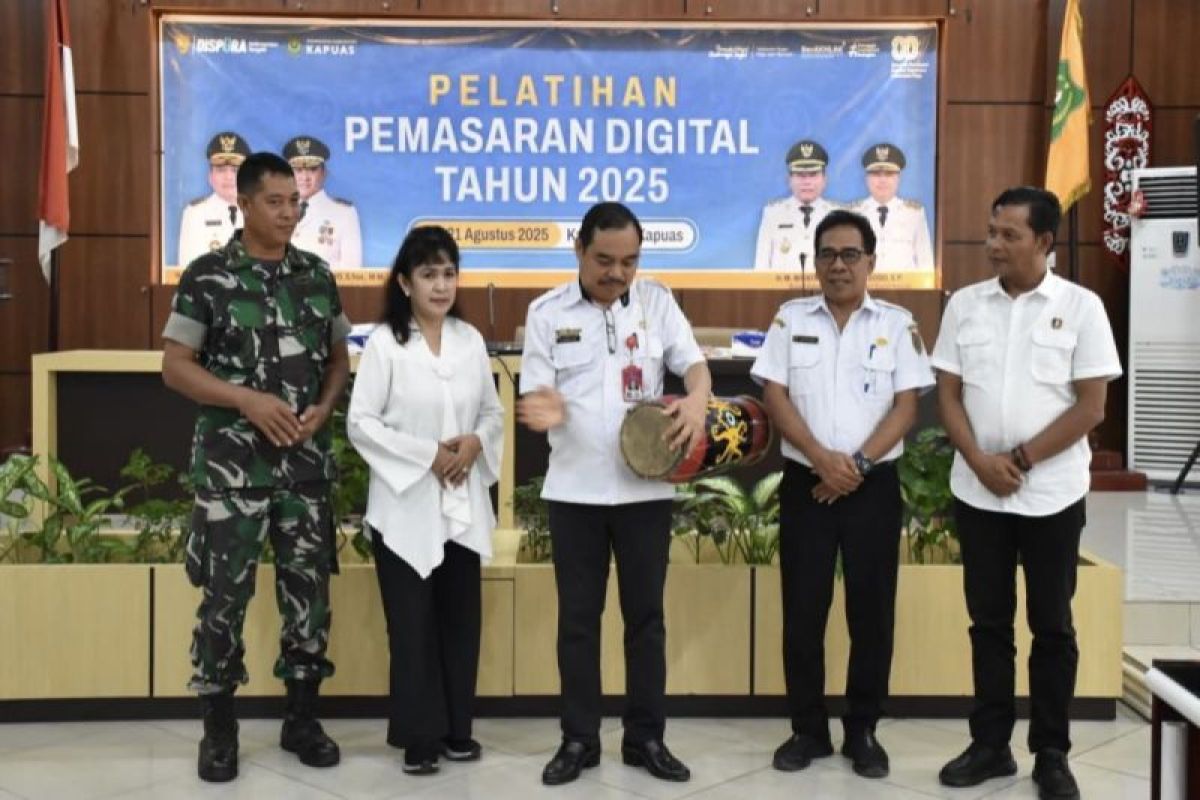 Pelaku usaha di Kapuas dilatih pemasaran digital